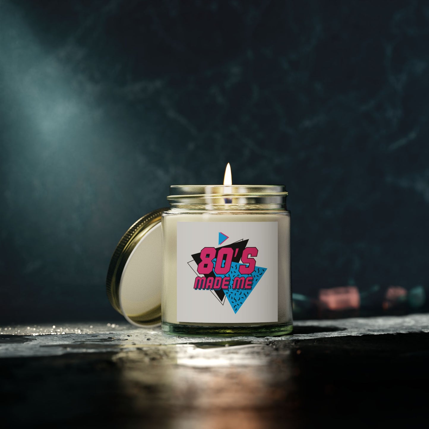 80's Made Me Scented Candle - Coconut Apricot Wax (4oz & 9oz)