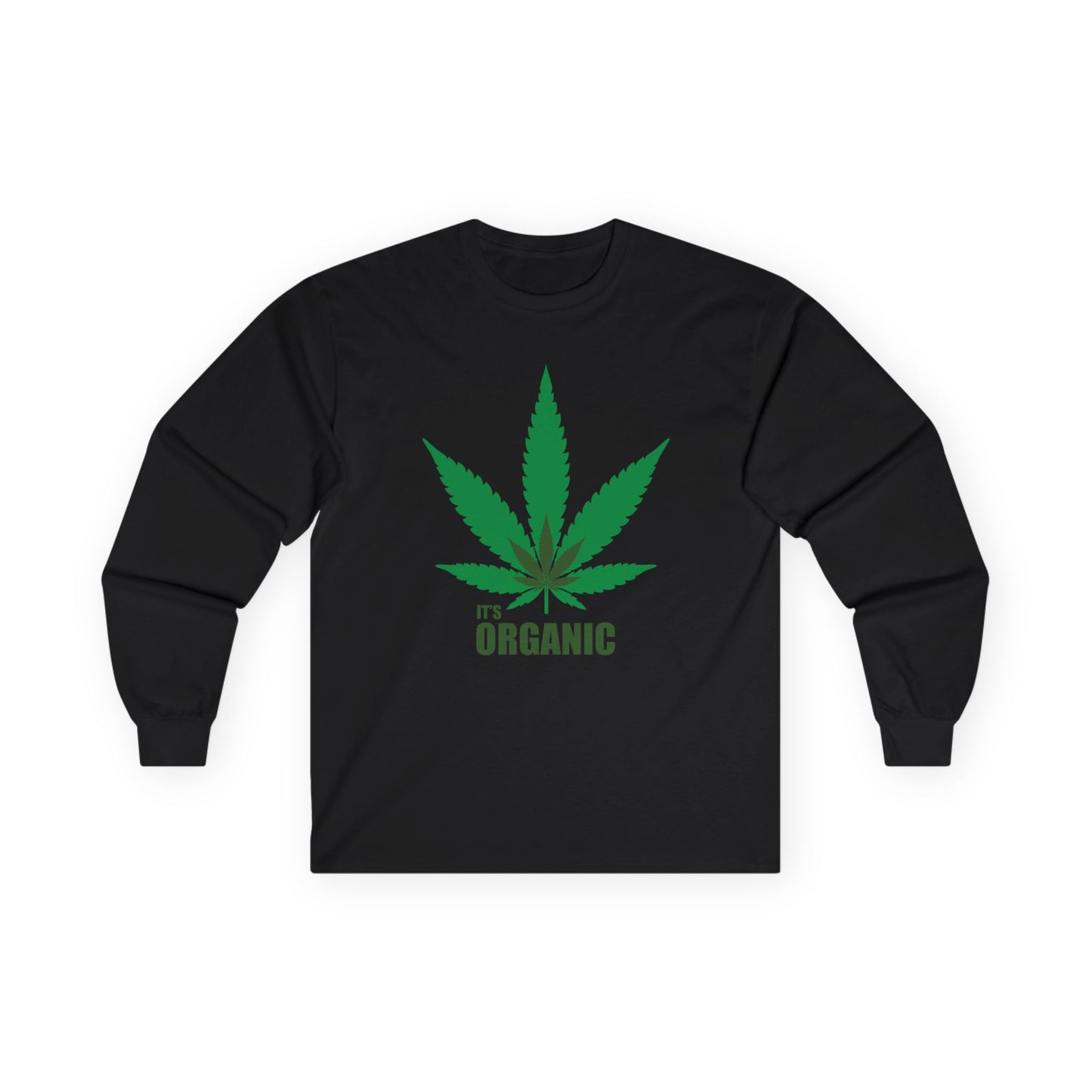 Organic Cannabis Long Sleeve Tee