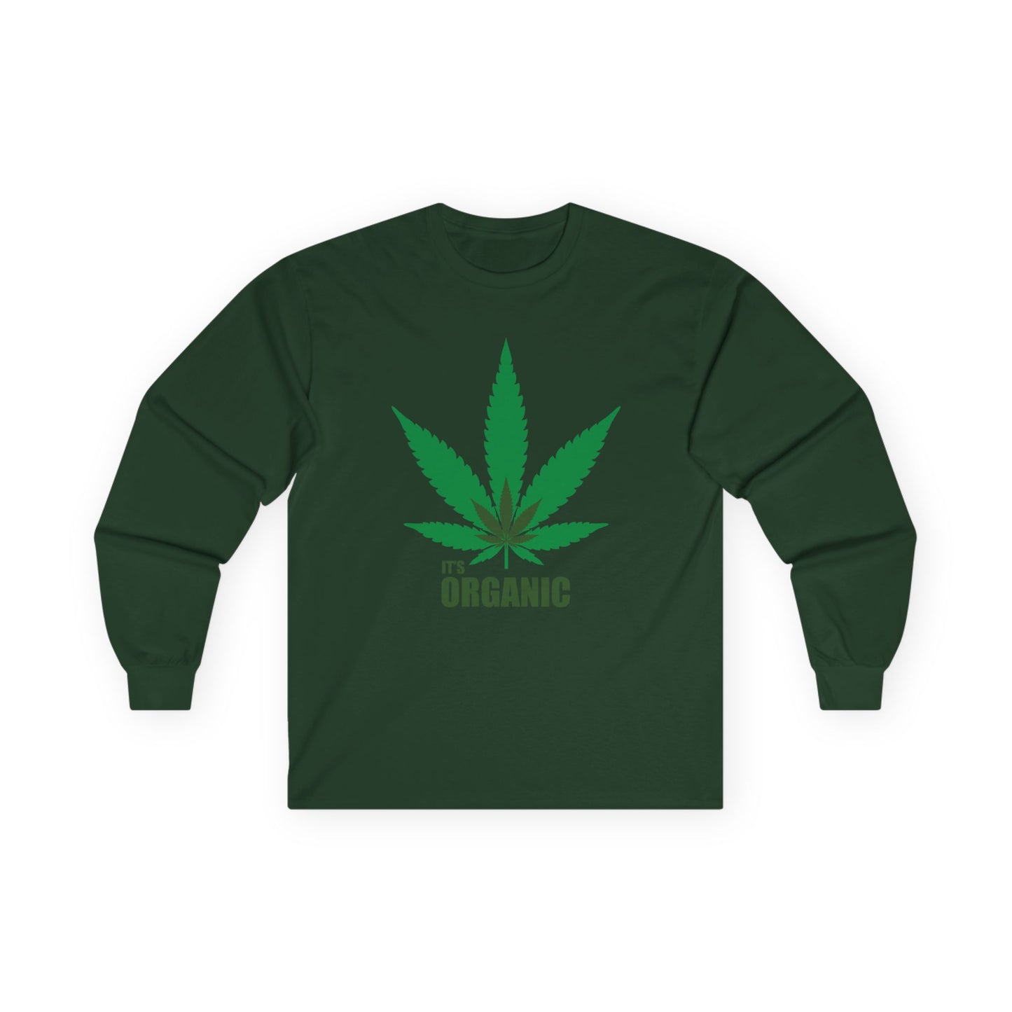 Organic Cannabis Long Sleeve Tee
