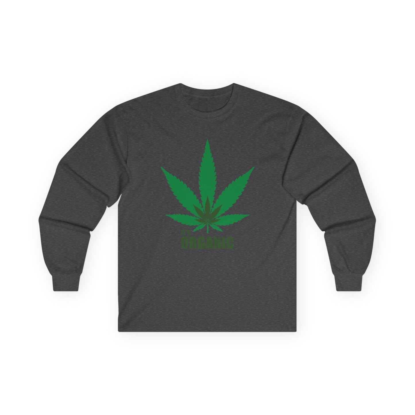 Organic Cannabis Long Sleeve Tee