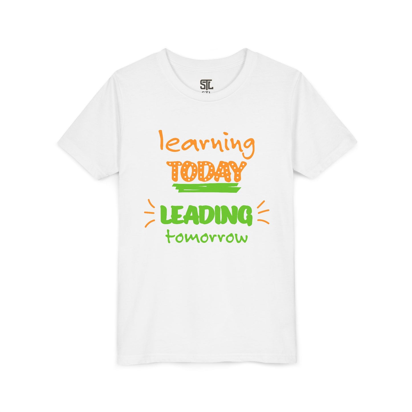 Inspiring Youth Education Tee - Learning Today, Leading Tomorrow