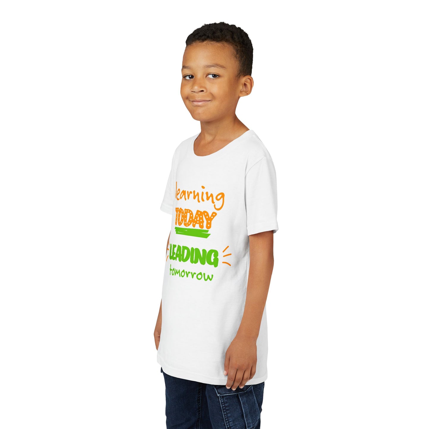 Inspiring Youth Education Tee - Learning Today, Leading Tomorrow
