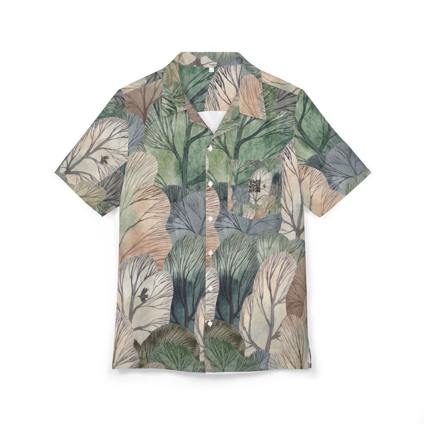 Tropical Button-Down Shirt - Unisex Hawaiian AOP