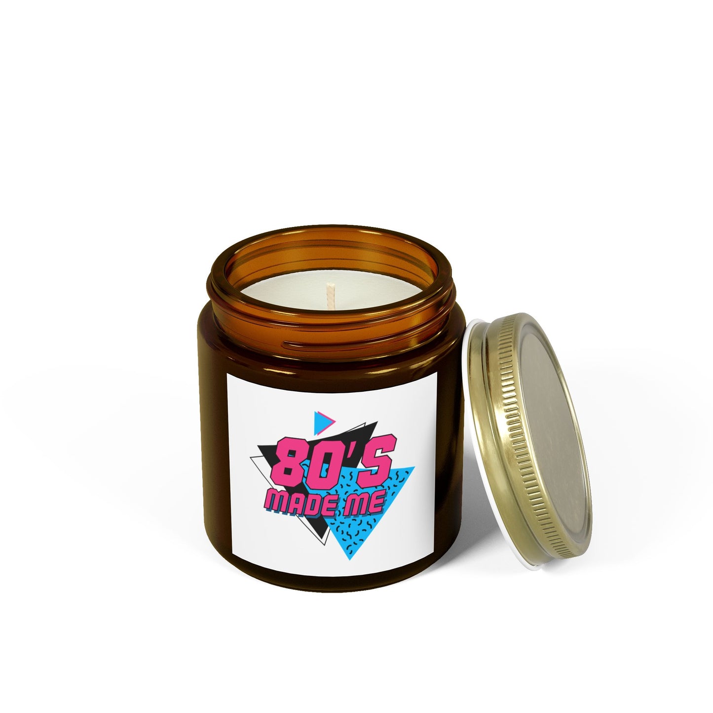 80's Made Me Scented Candle - Coconut Apricot Wax (4oz & 9oz)