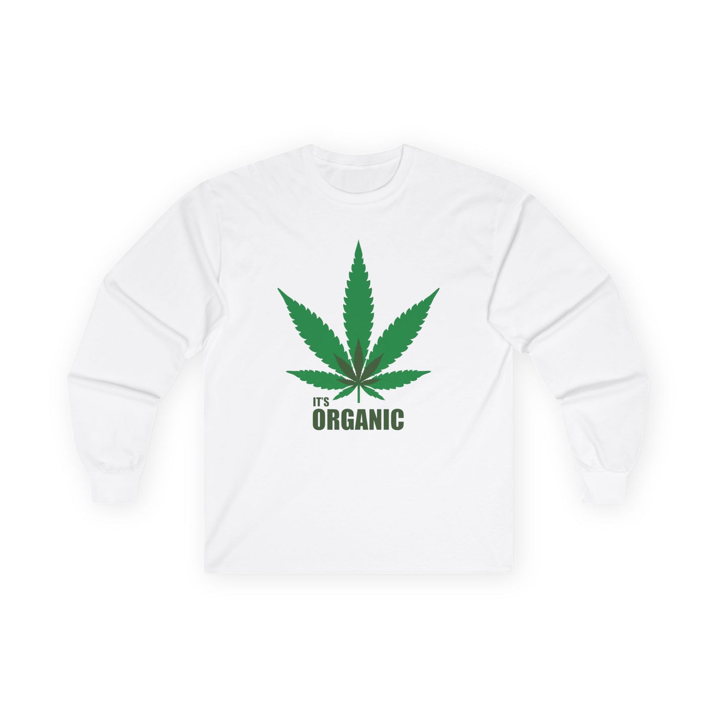 Organic Cannabis Long Sleeve Tee