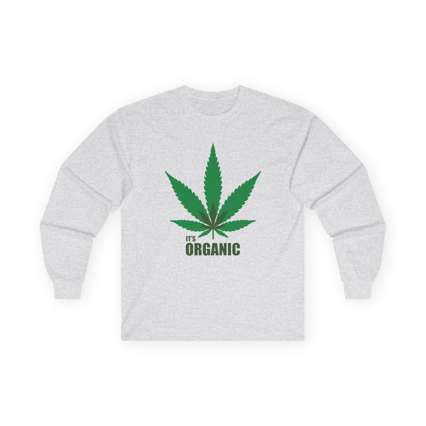 Organic Cannabis Long Sleeve Tee