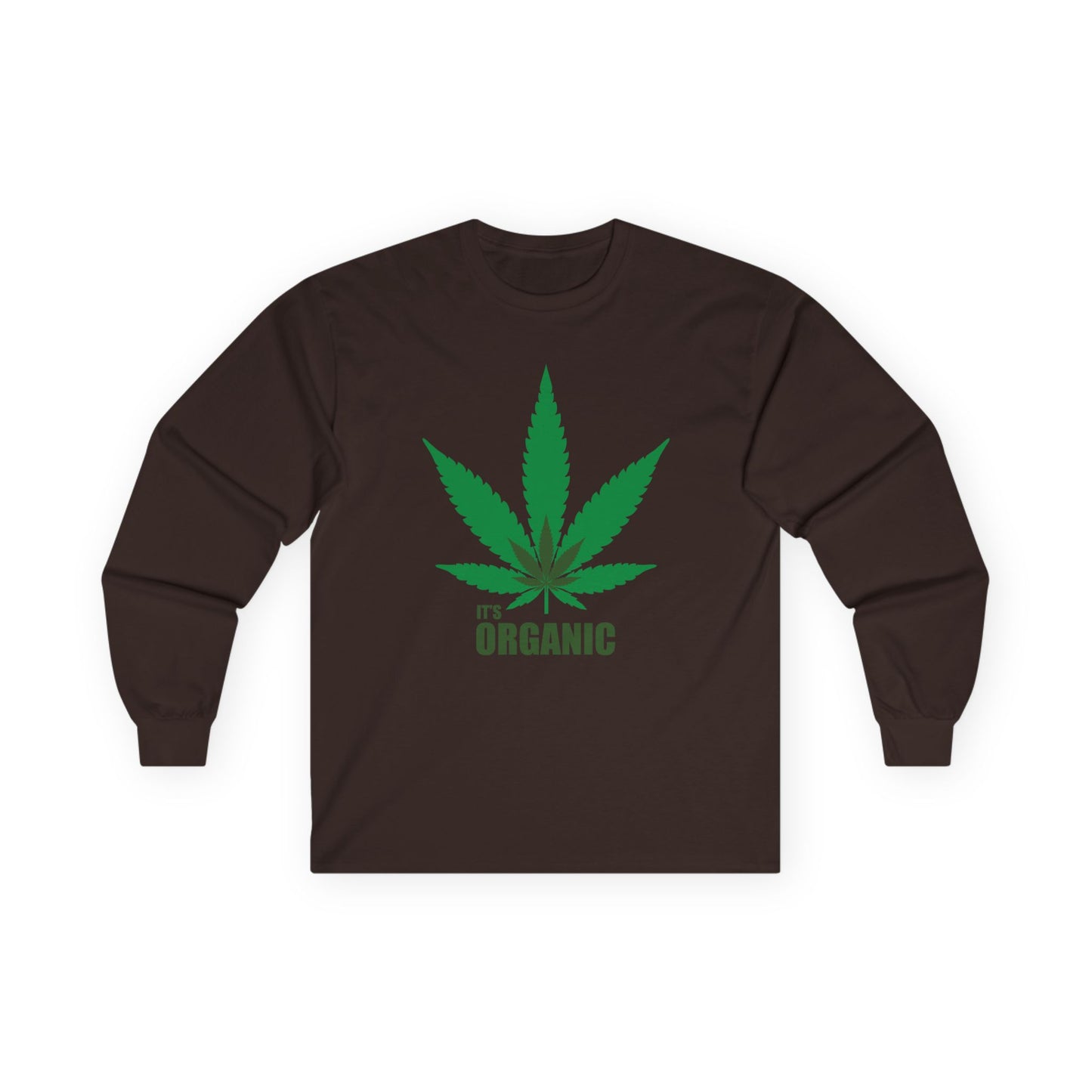 Organic Cannabis Long Sleeve Tee
