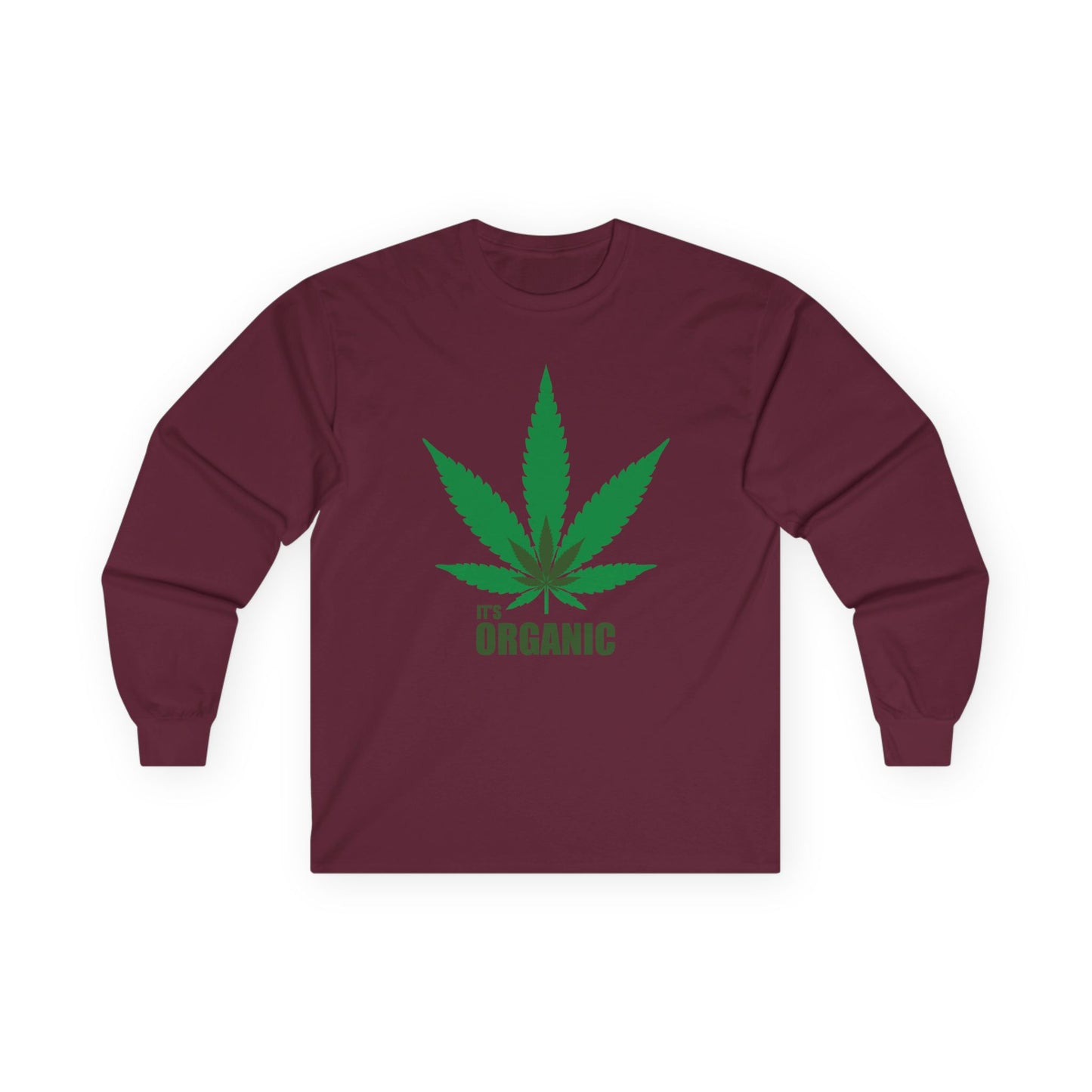 Organic Cannabis Long Sleeve Tee