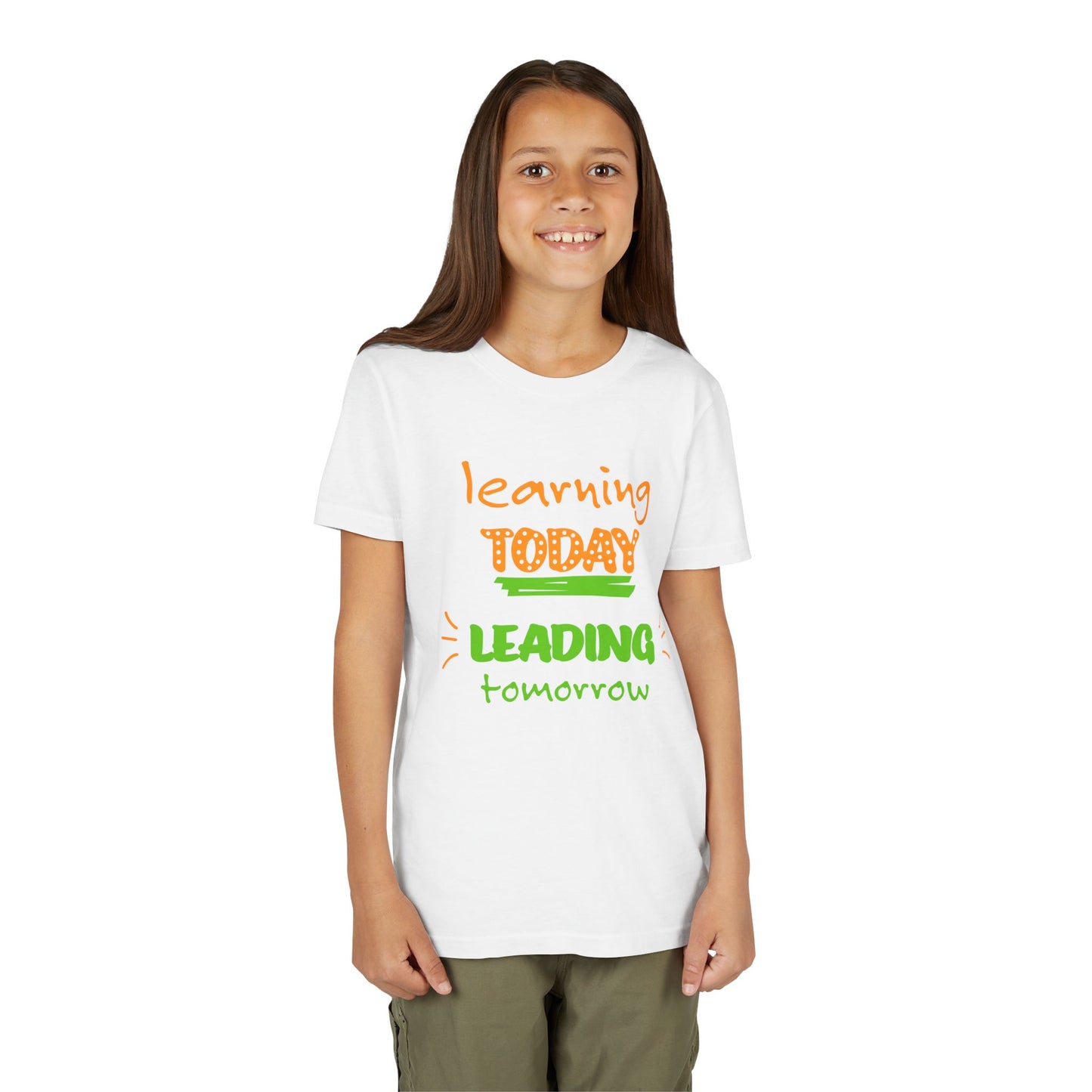 Inspiring Youth Education Tee - Learning Today, Leading Tomorrow