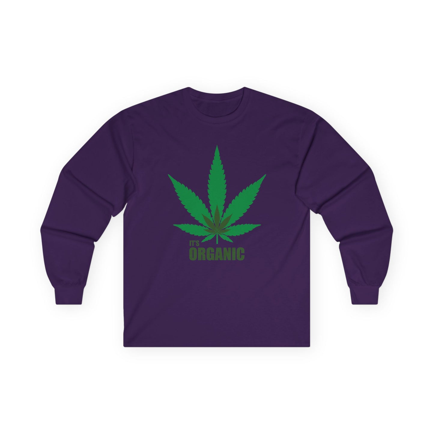 Organic Cannabis Long Sleeve Tee