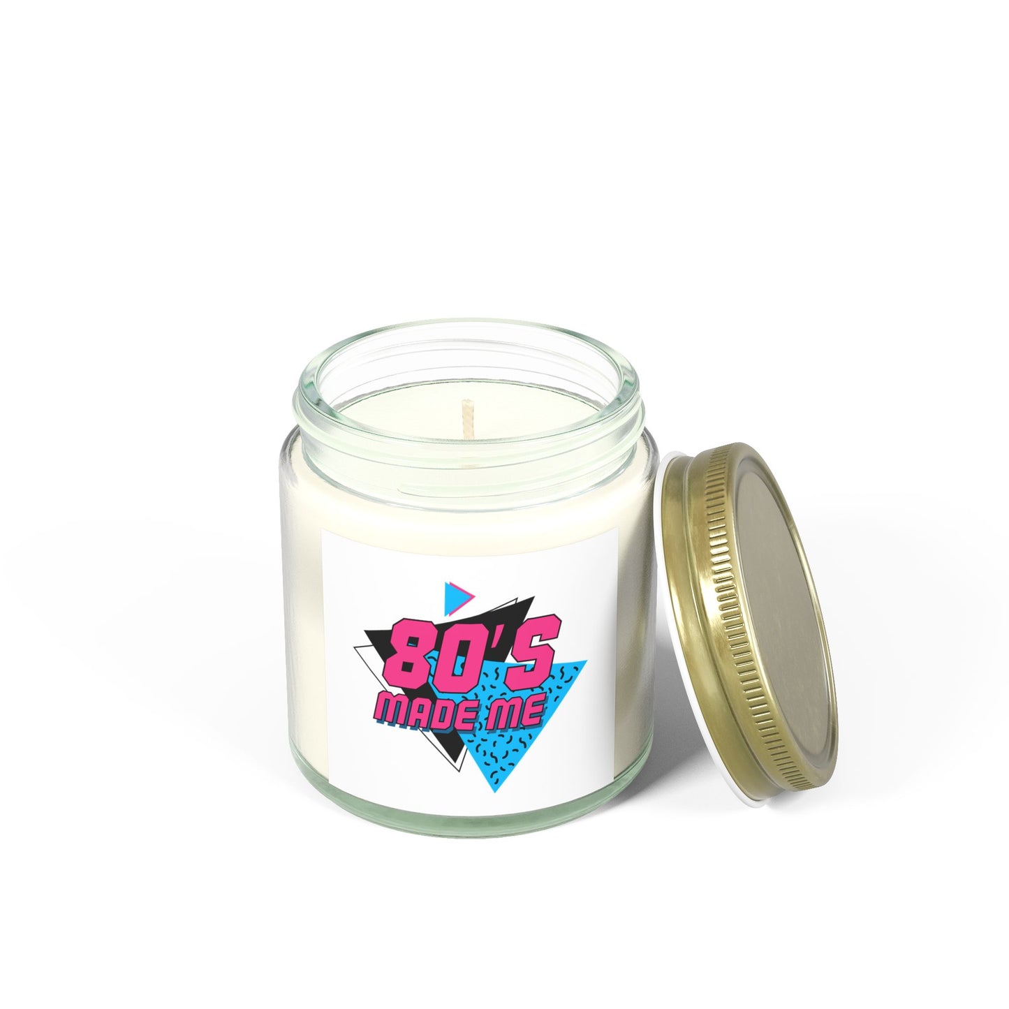 80's Made Me Scented Candle - Coconut Apricot Wax (4oz & 9oz)