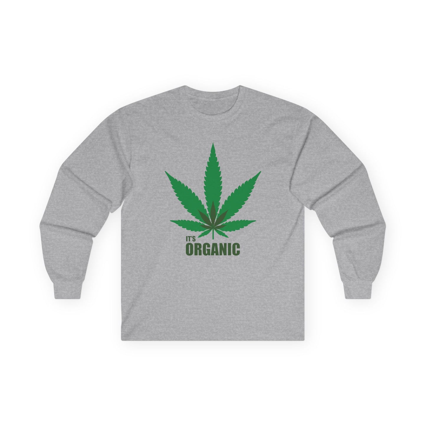 Organic Cannabis Long Sleeve Tee