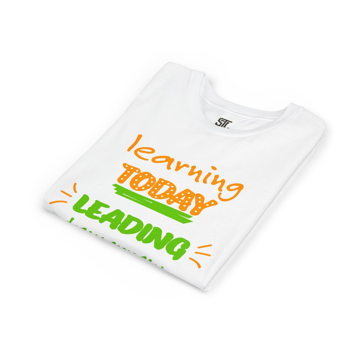 Inspiring Youth Education Tee - Learning Today, Leading Tomorrow