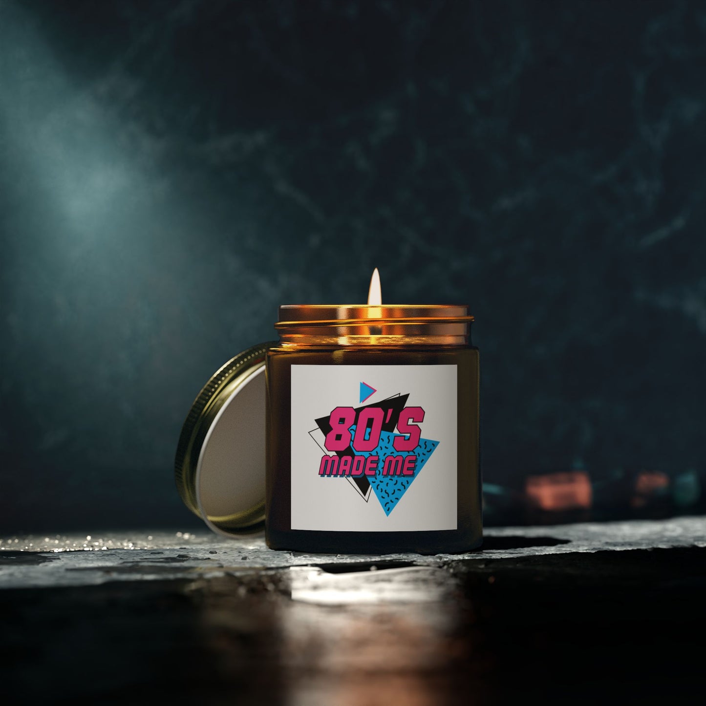 80's Made Me Scented Candle - Coconut Apricot Wax (4oz & 9oz)