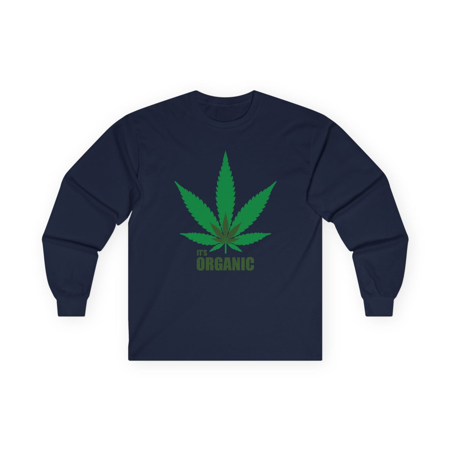 Organic Cannabis Long Sleeve Tee