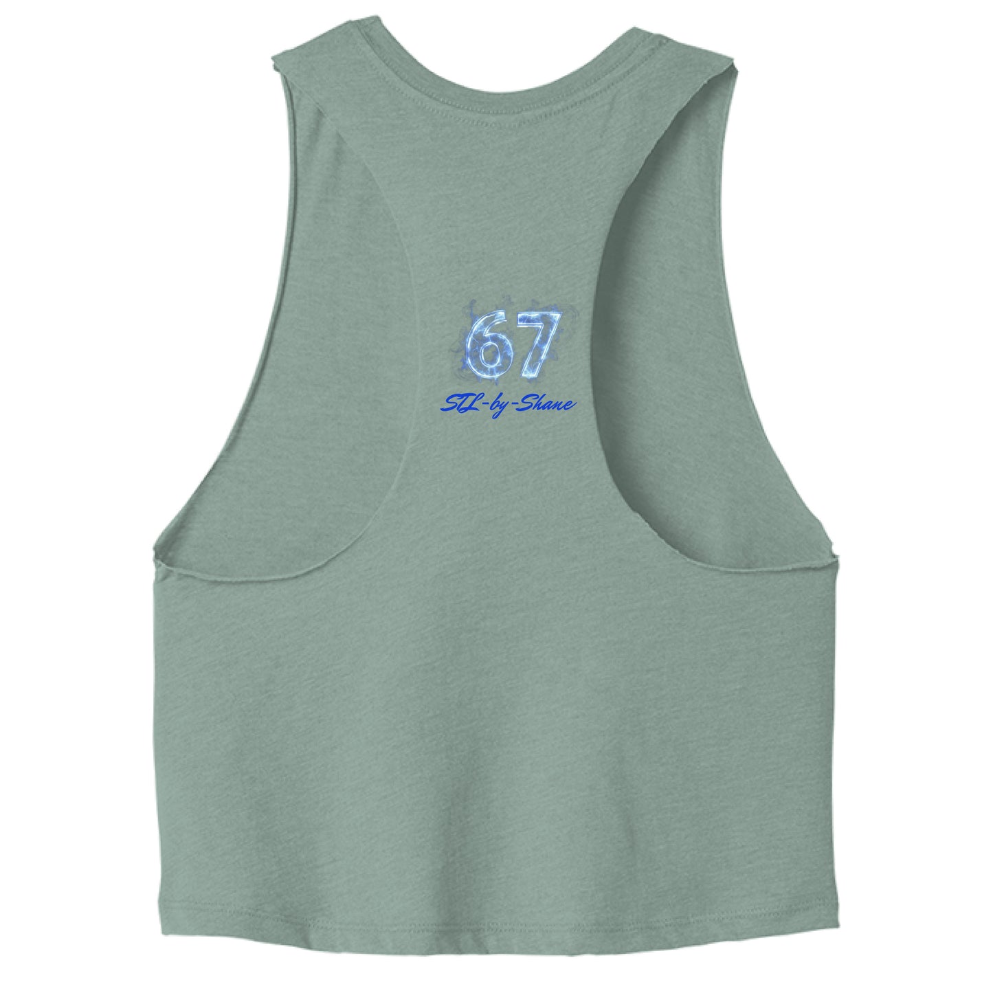 Heather Dusty Blue - BACK