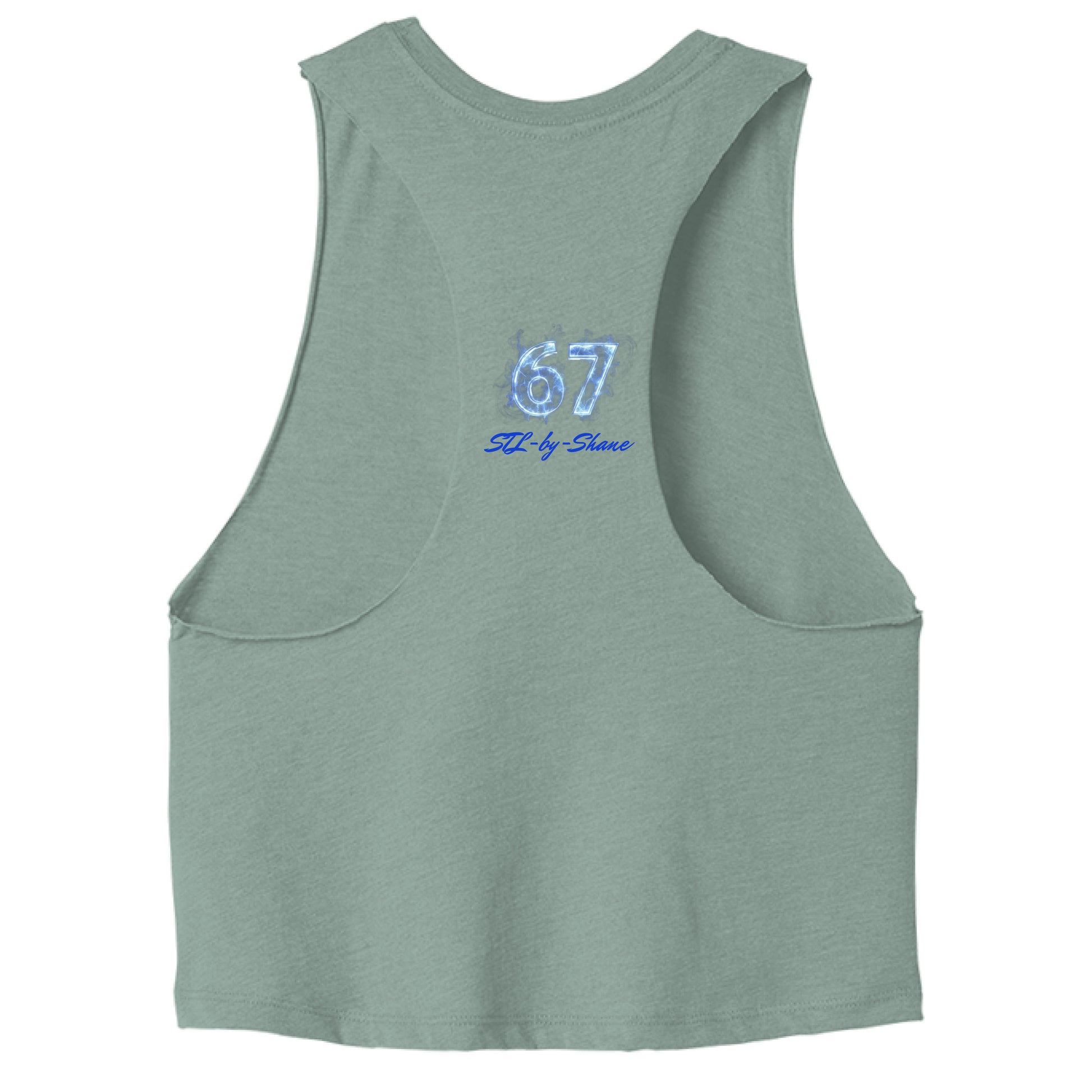 Heather Dusty Blue - BACK