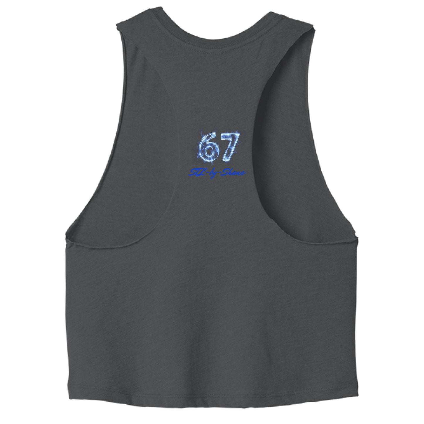 DARK GRY HEATHER - BACK