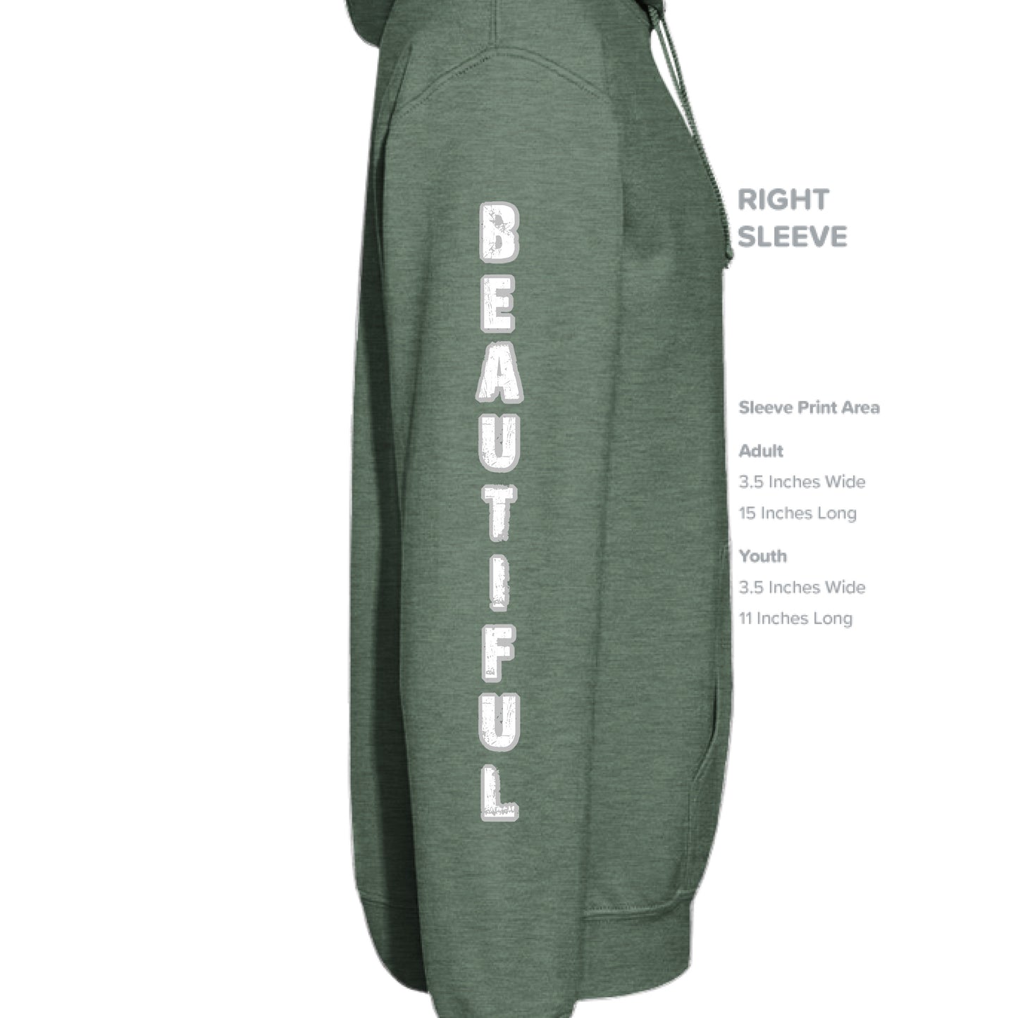 Military Green Heather  - SLEEVE_RIGHT