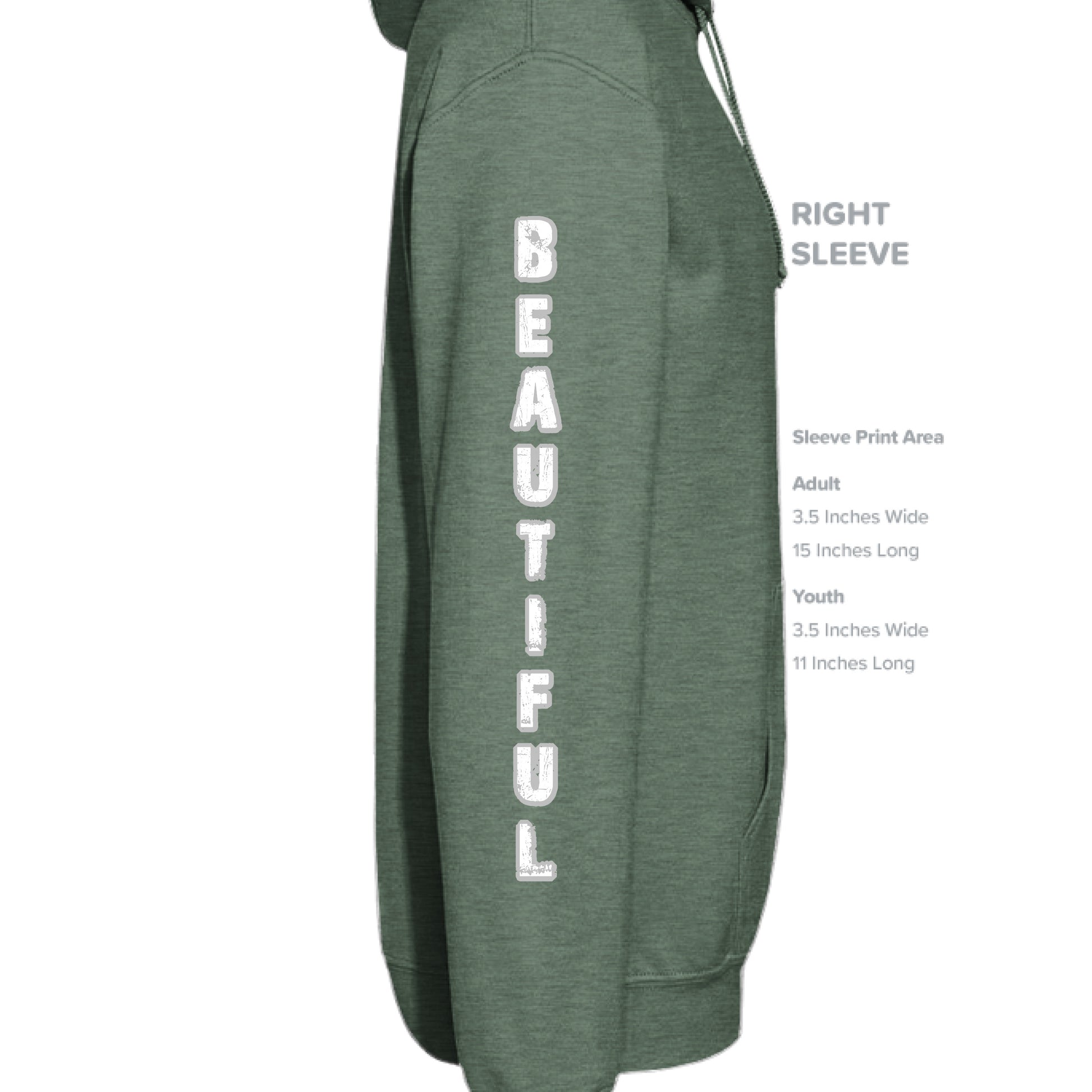 Military Green Heather  - SLEEVE_RIGHT
