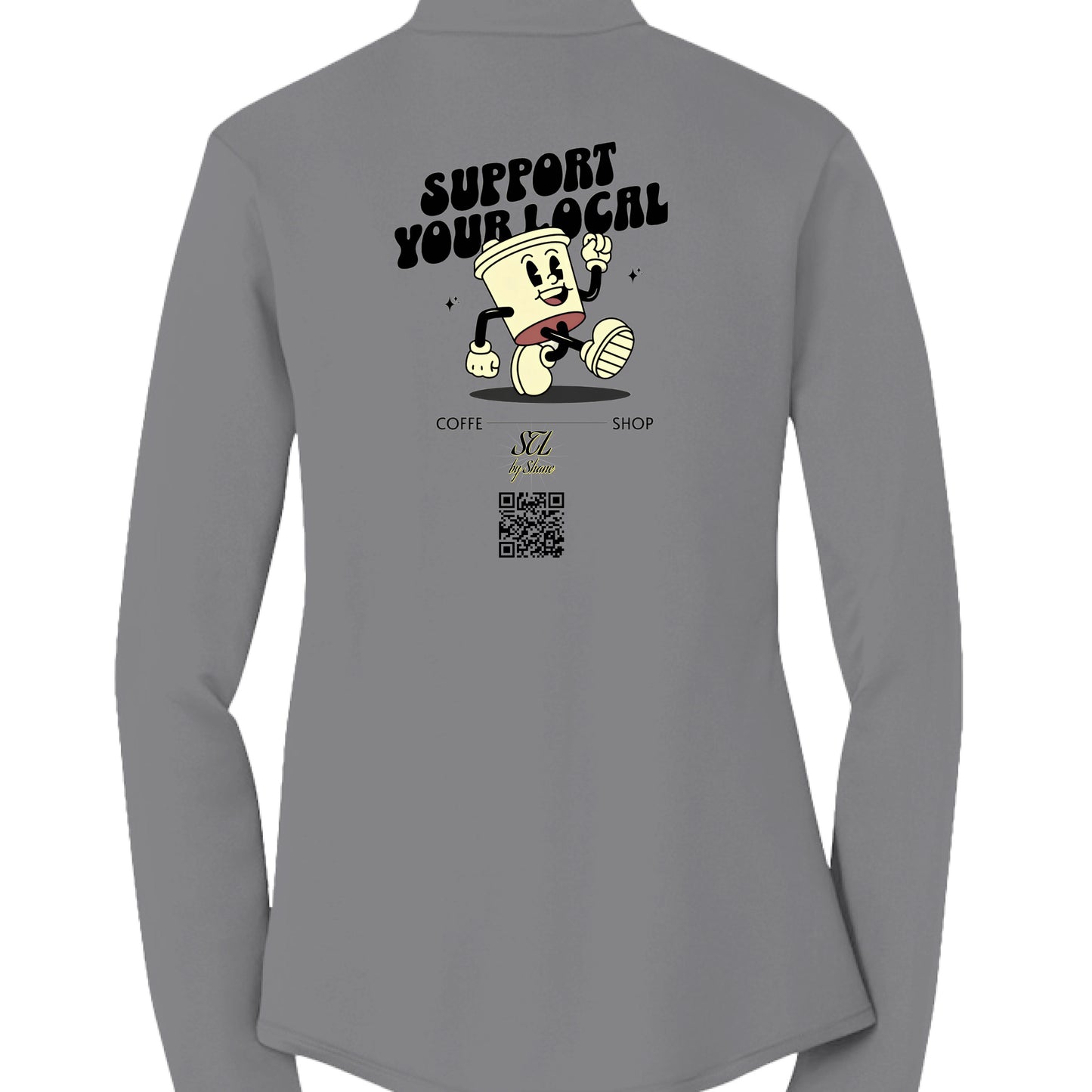 Grey Concrete - BACK
