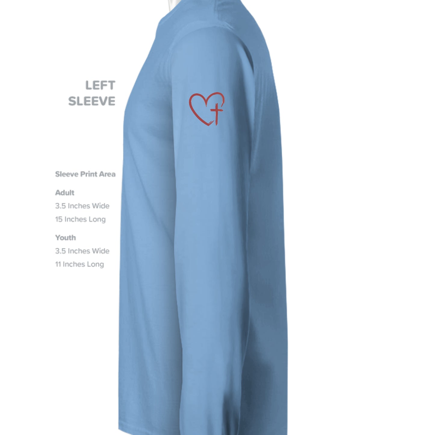 CAROLINA BLUE - SLEEVE_LEFT