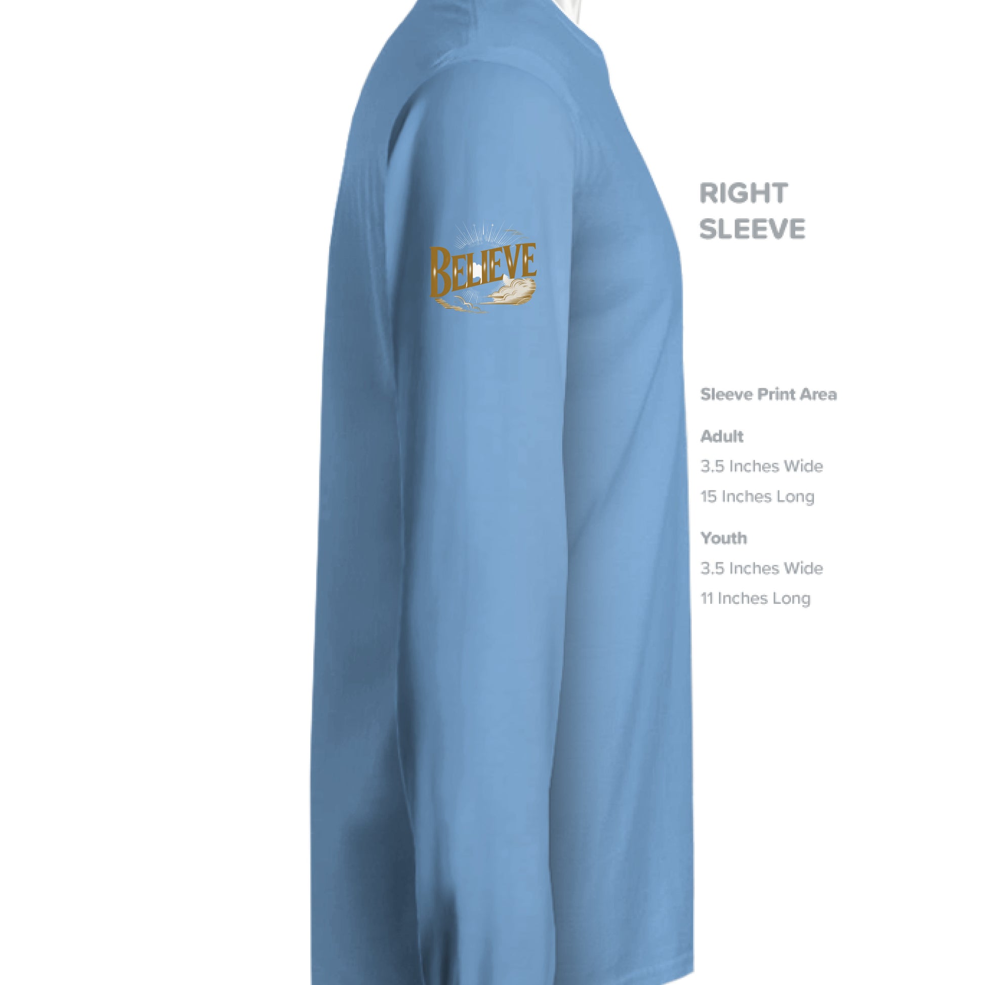 CAROLINA BLUE - SLEEVE_RIGHT