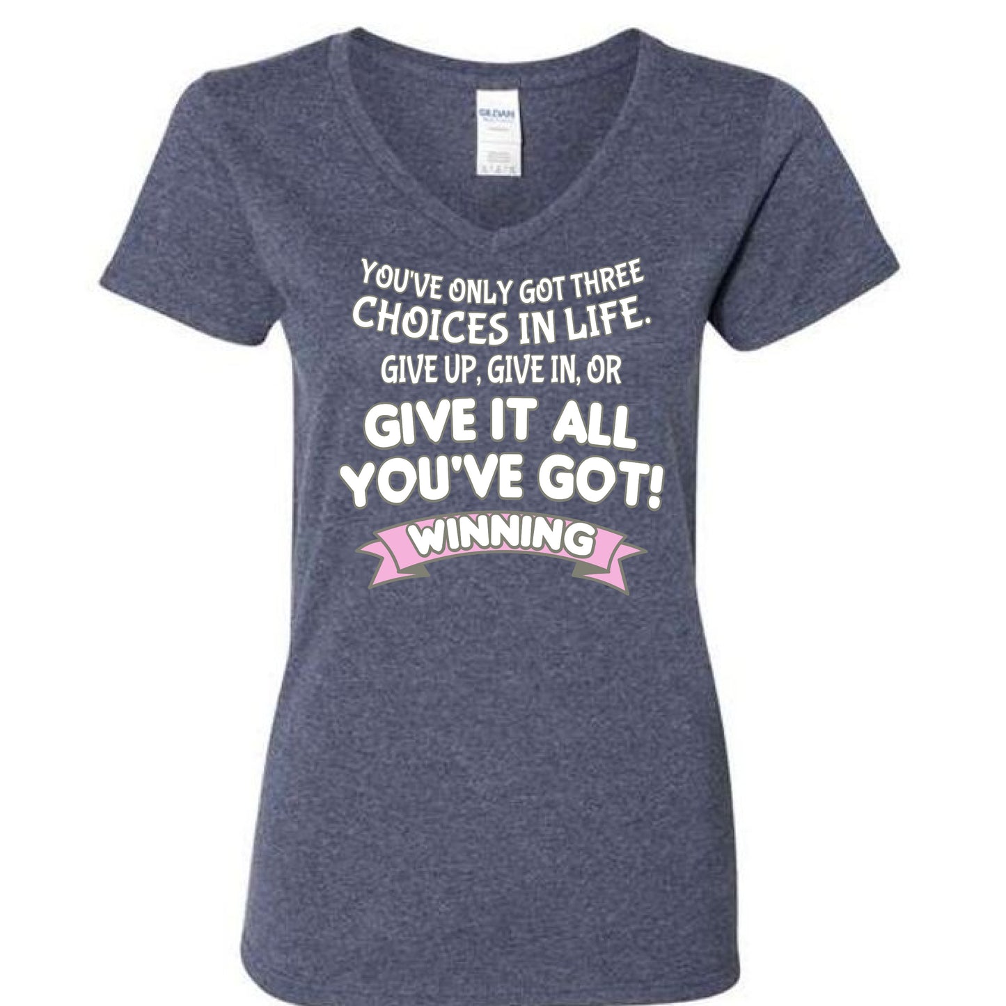 Heather Navy - FRONT