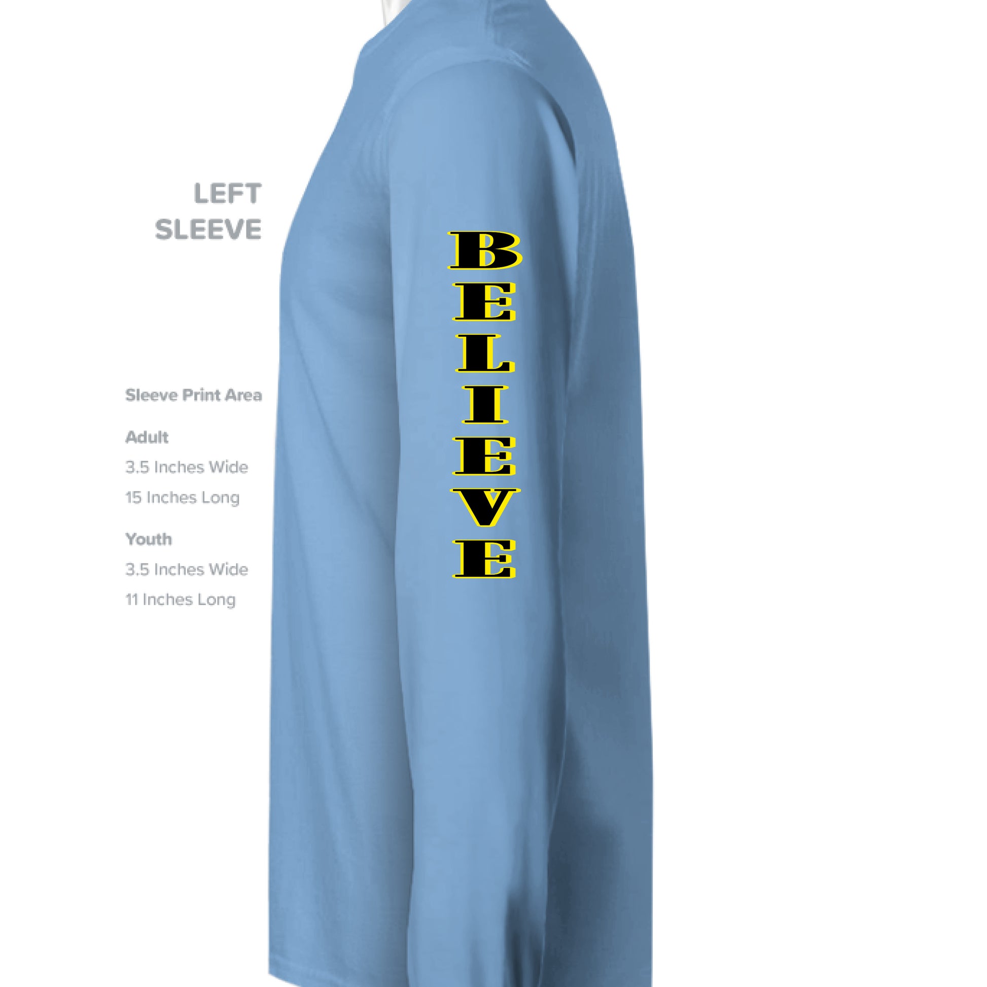 CAROLINA BLUE - SLEEVE_LEFT