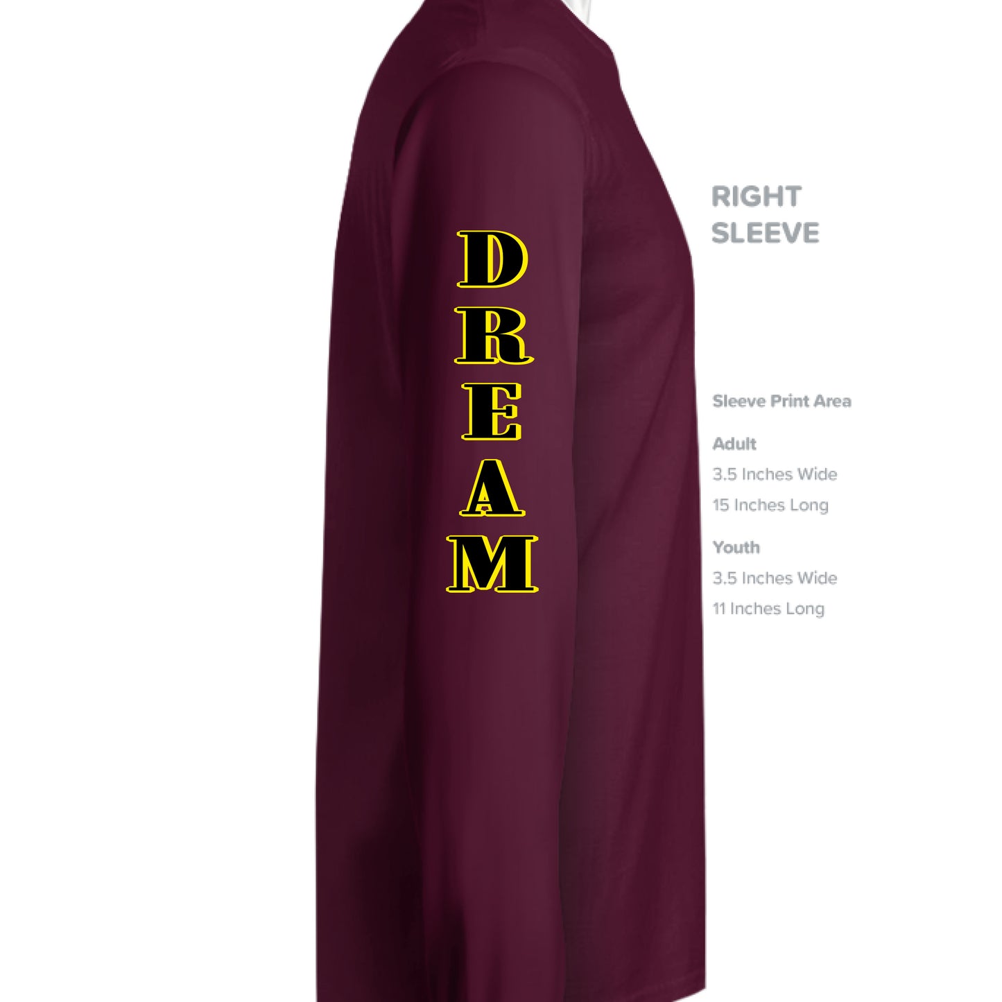 MAROON - SLEEVE_RIGHT