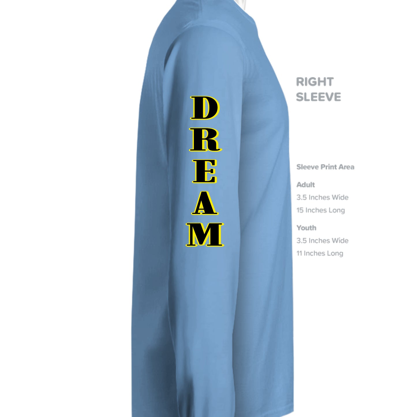 CAROLINA BLUE - SLEEVE_RIGHT