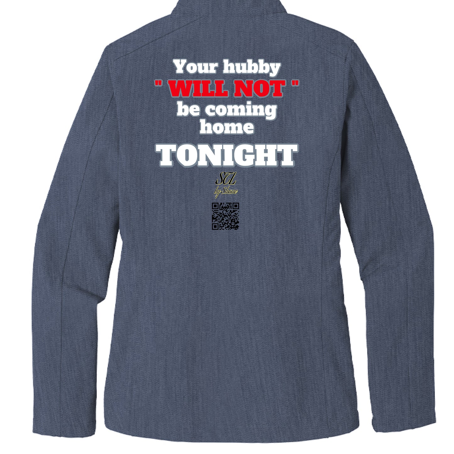 Navy Heather - BACK