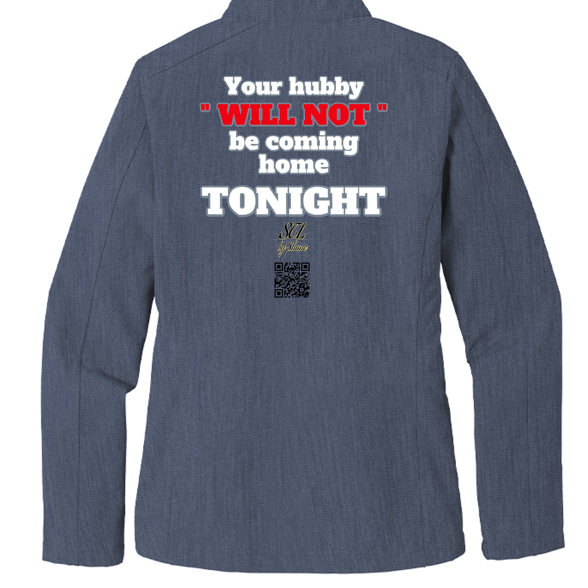 Navy Heather - BACK